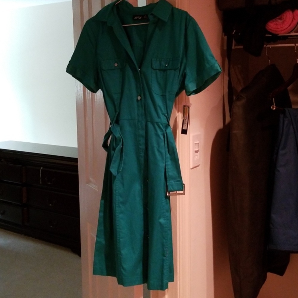 NWT Apt 9 Teal Dress